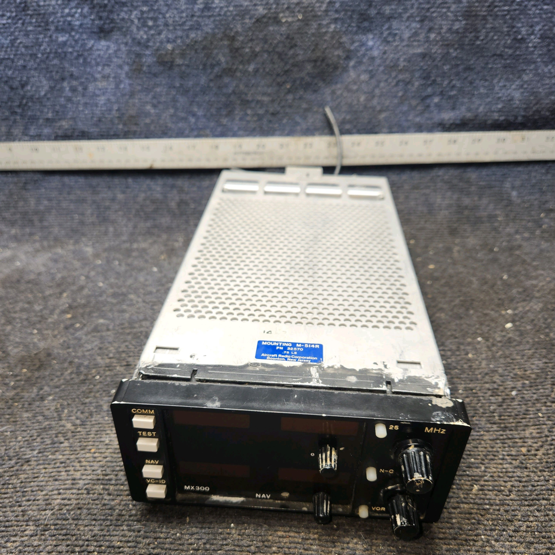 Used aircraft parts for sale, MX300 TKM cessna 150G NAV/COMM 14 VDC with Tray and Connectors
