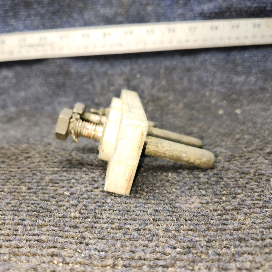 Used aircraft parts for sale, AN2552A-3A BEECHCRAFT F35 External Power Receptacle