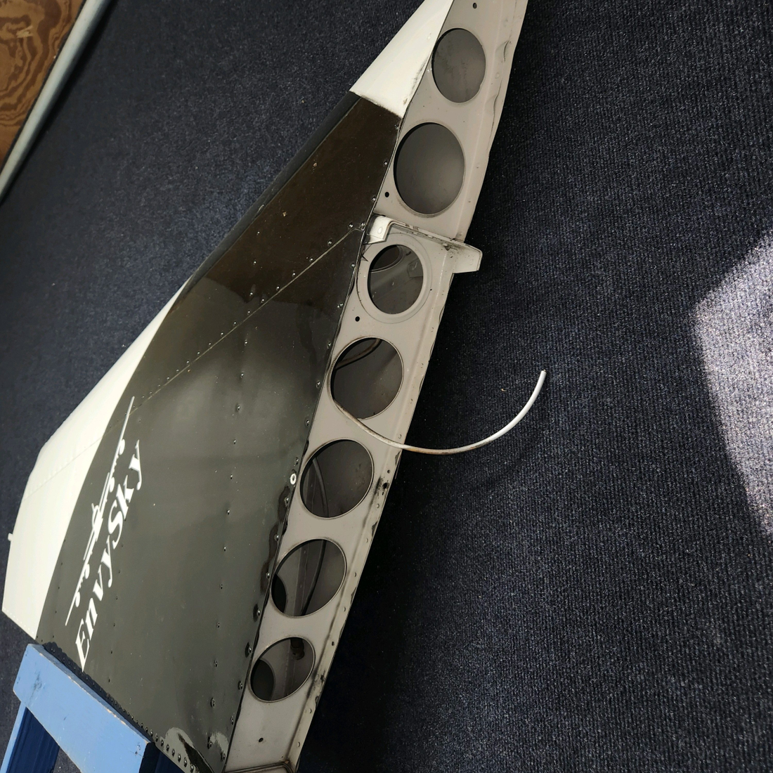 Used aircraft parts for sale, 0531006-64 Cessna 172E Vertical Stabilizer Fin Assembly