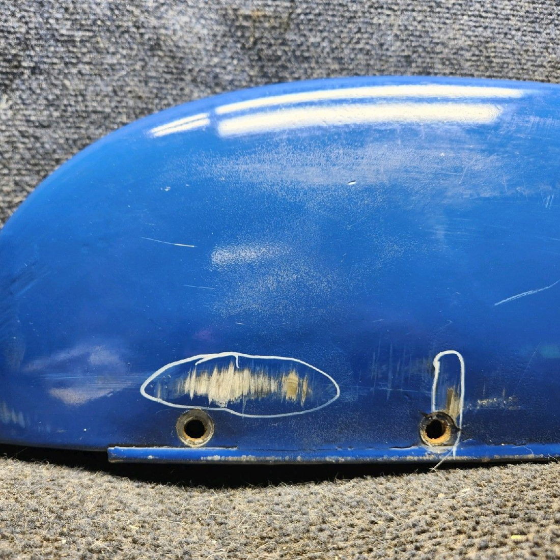 Used aircraft parts for sale, 63584-010 piper PA-28-181 Stabilator Tip - Cracked