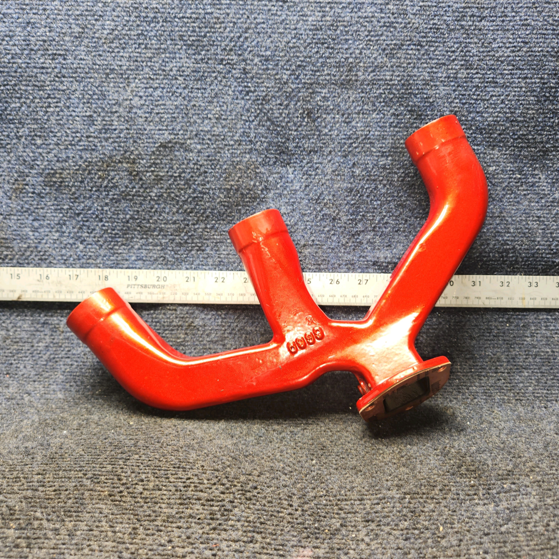 Used aircraft parts for sale, 6669 Continental C-145, O-300 Cessna 172 Intake Manifold