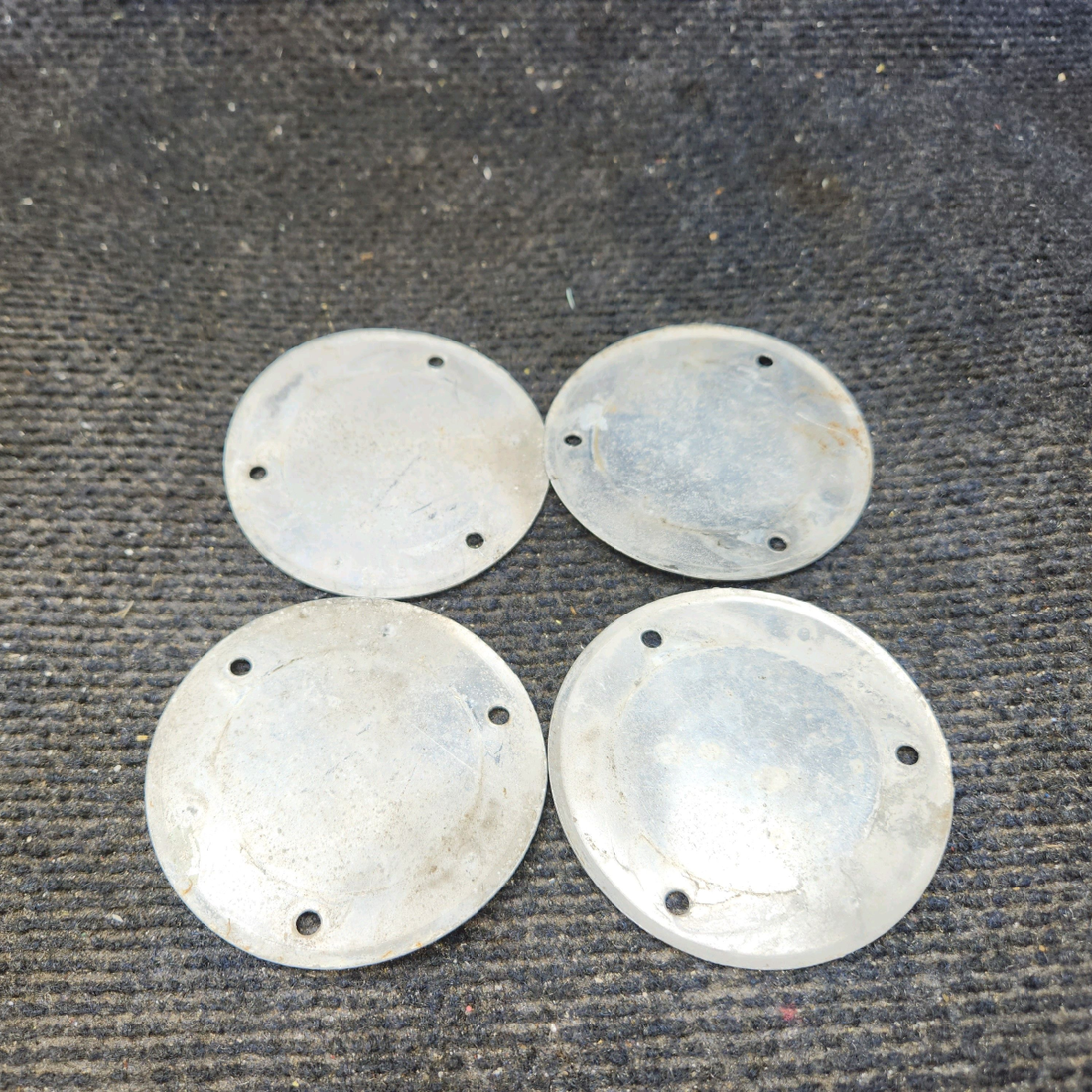 Used aircraft parts for sale, S225-3 Cessna 172E Flap Inspection Cover Plate - Set of 4
