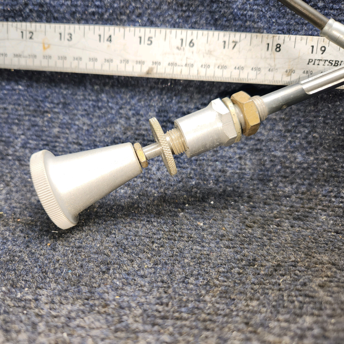 Used aircraft parts for sale, 253-001-1 Mooney M20C Throttle Control Cable (41 1/2")