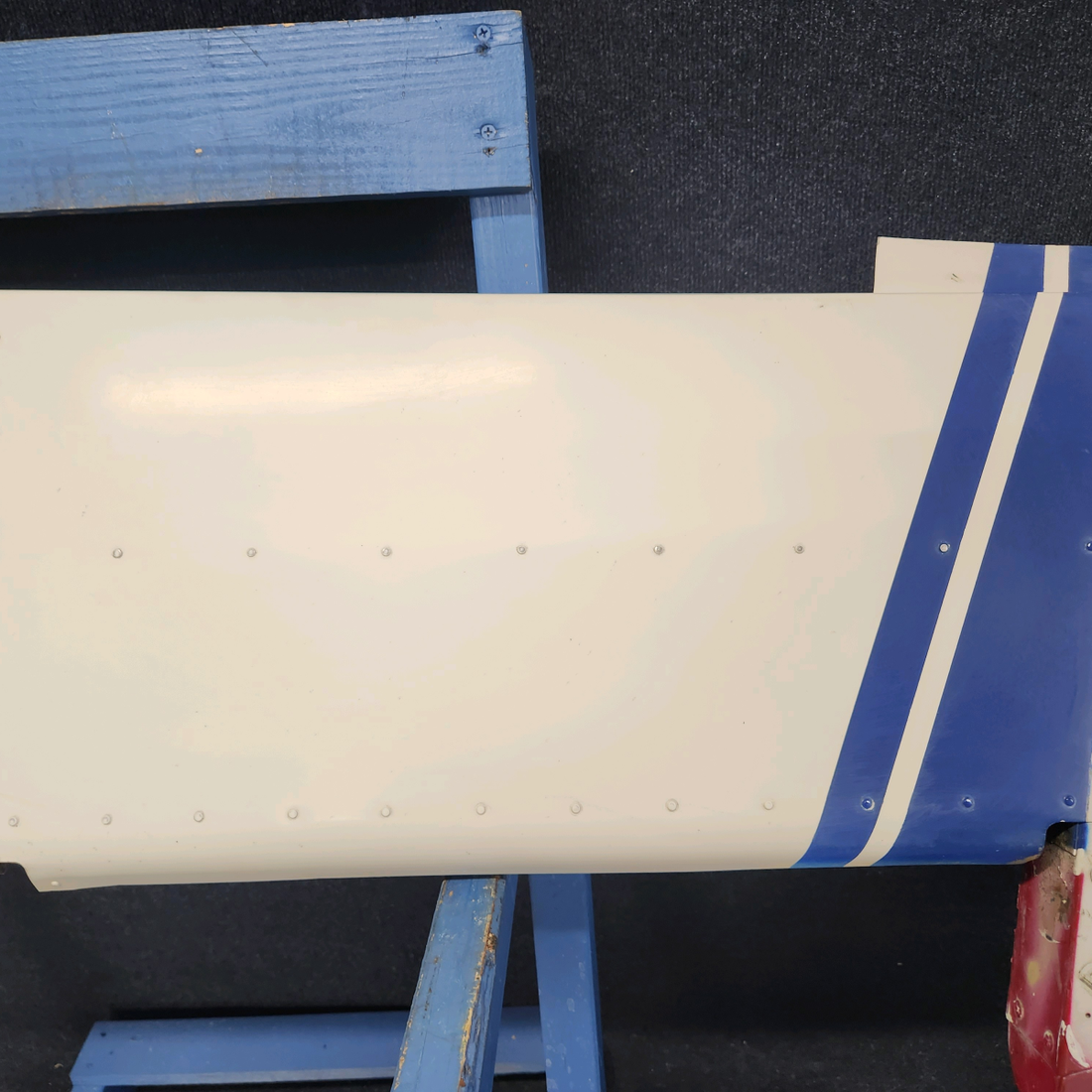 Used aircraft parts for sale, 169-640000-661 Beechcraft A23A Musketeer Custom III RUDDER ASSEMBLY