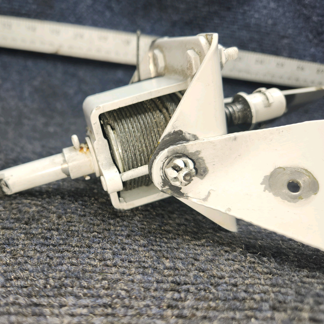 Used aircraft parts for sale, 756-217 PIPER PA-24-250 Screw & Stop Stabilator Trim Tab Assy