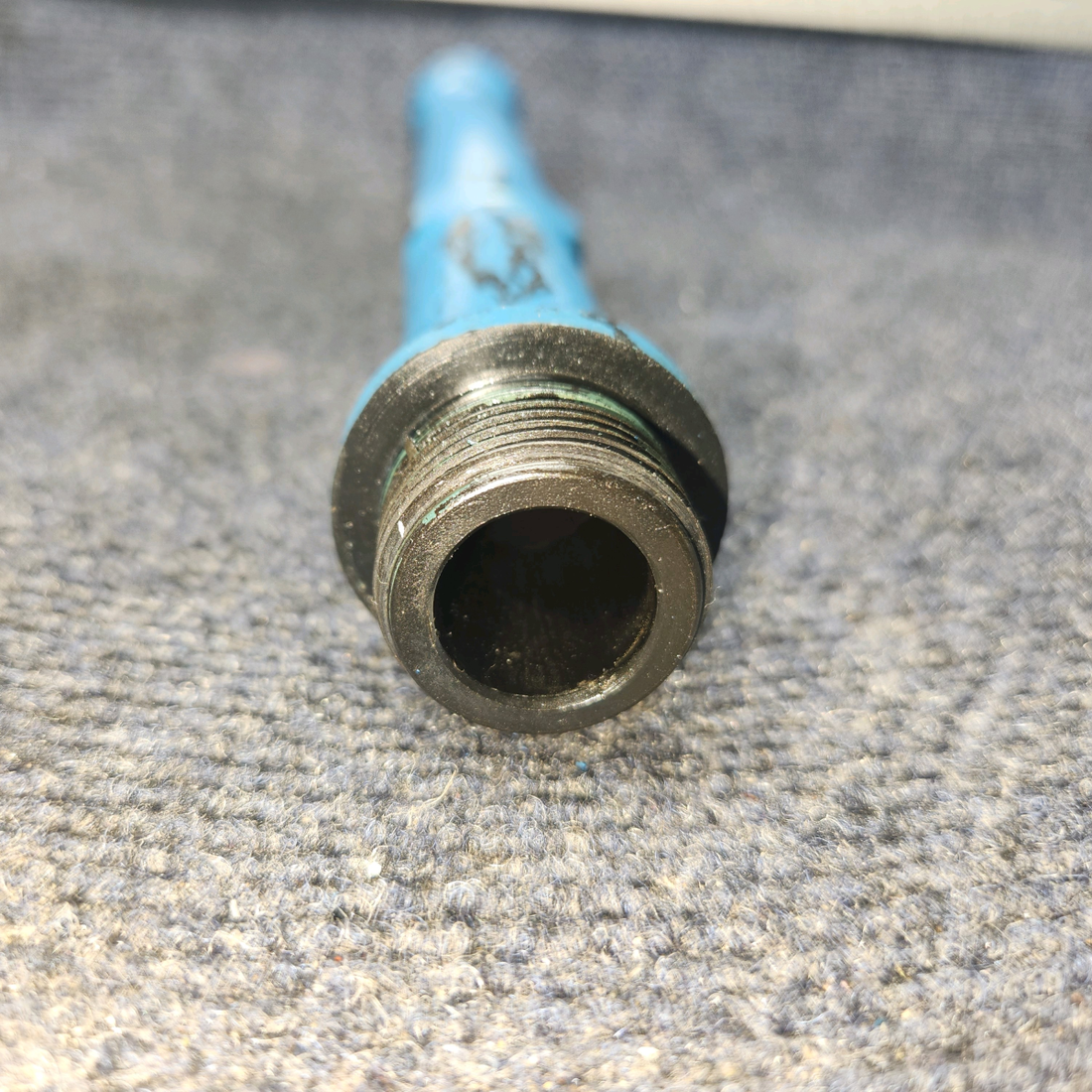 Used aircraft parts for sale, 75736 Lycoming O-320 Piper PA28-140 Oil Level Gage tube 12.25" Long / 11.5" From Base