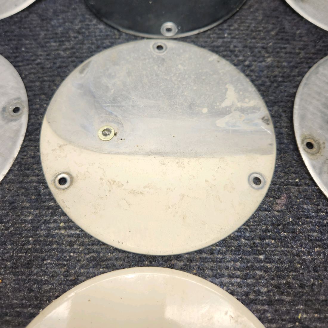 Used aircraft parts for sale, S225-1 CESSNA 172K WING INSPECTION COVER PLATE SET OF 10