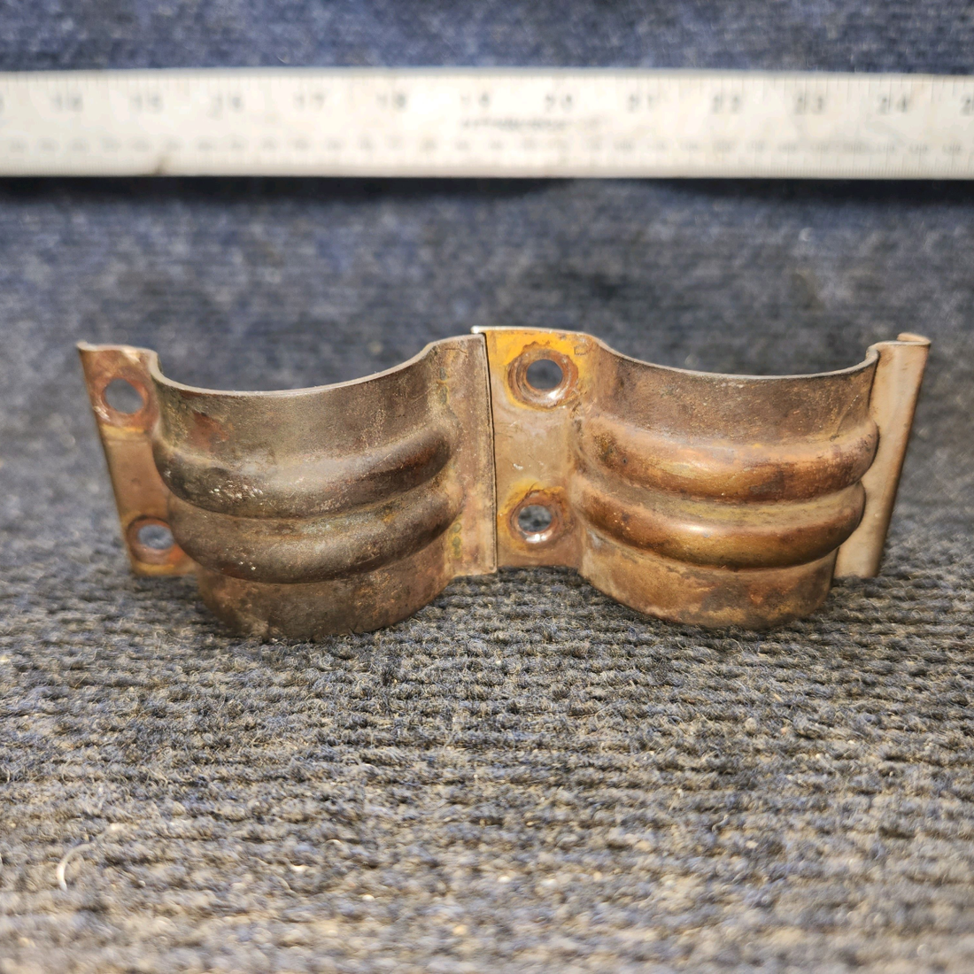 Used aircraft parts for sale, 0550176-50 cessna 150G Exhaust Clamp Assy
