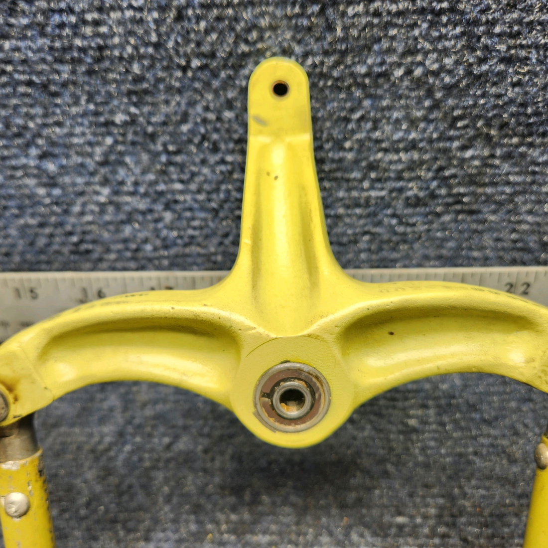 Used aircraft parts for sale, 002-410039-7 Beechcraft F33A RUDDER CONTROL BELLCRANK RH W RODS