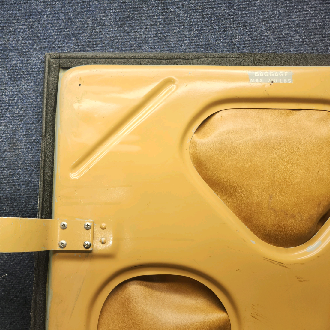 Used aircraft parts for sale, 20706-004 PIPER PA-24-250 Baggage Door Assembly W/ Hardware