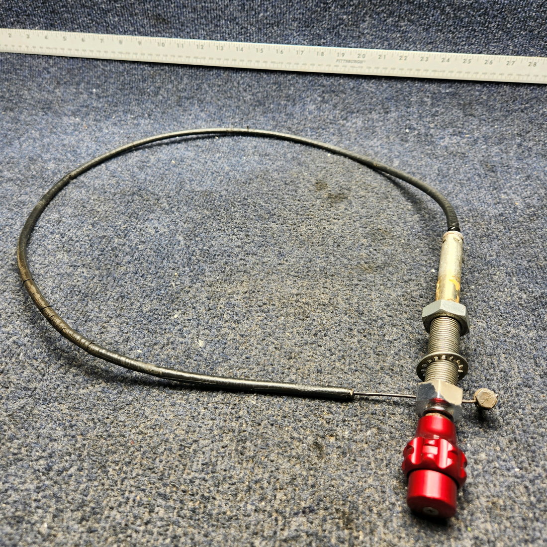 Used aircraft parts for sale, 35-944022 BEECHCRAFT F35 CONTROL MIXTURE CABLE