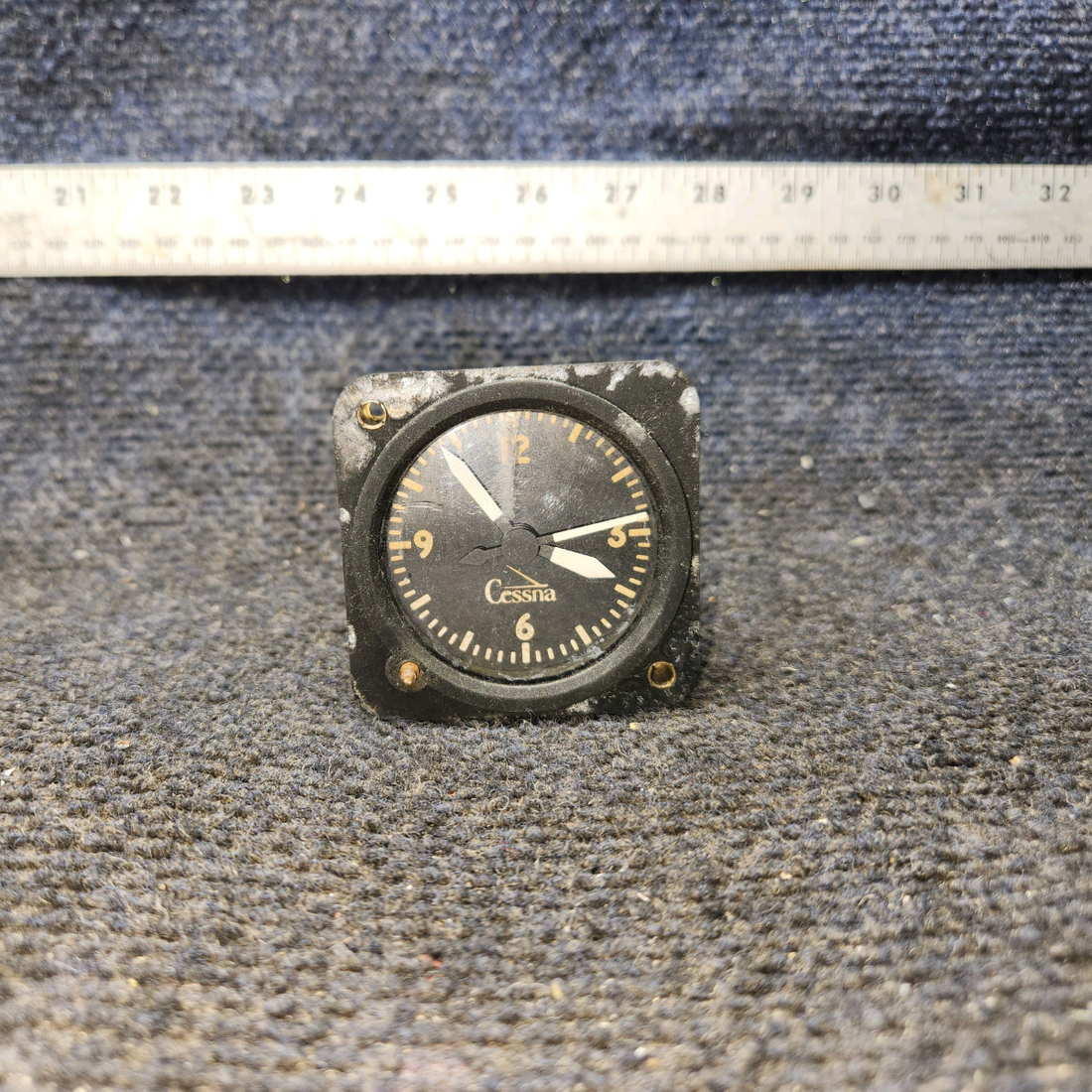Used aircraft parts for sale, S1317N1 Cessna 172F Electric Clock Indicator (Core- Inop)