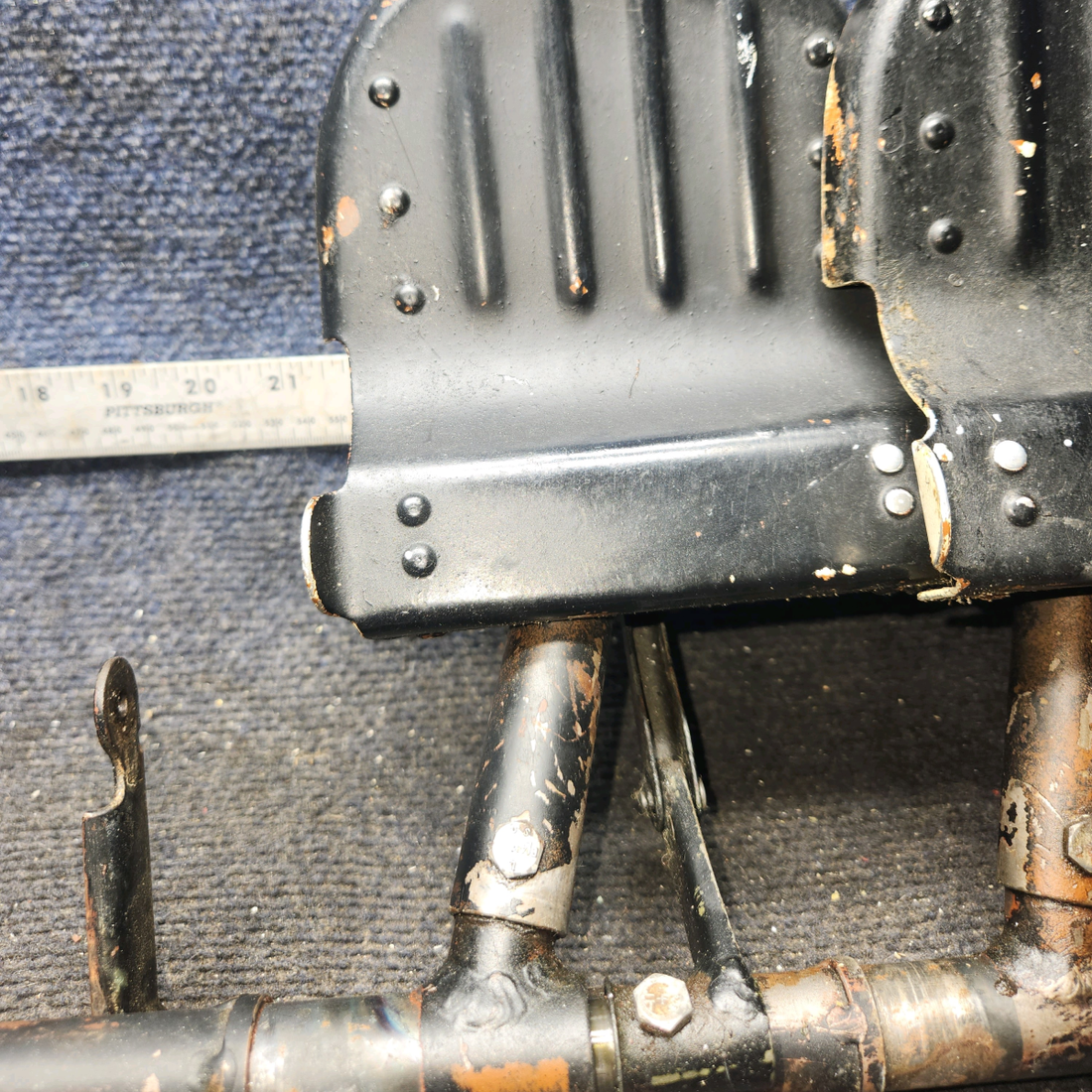 Used aircraft parts for sale, 0310453 Cessna 172 Rudder Pedal / Weld Installation LH & RH