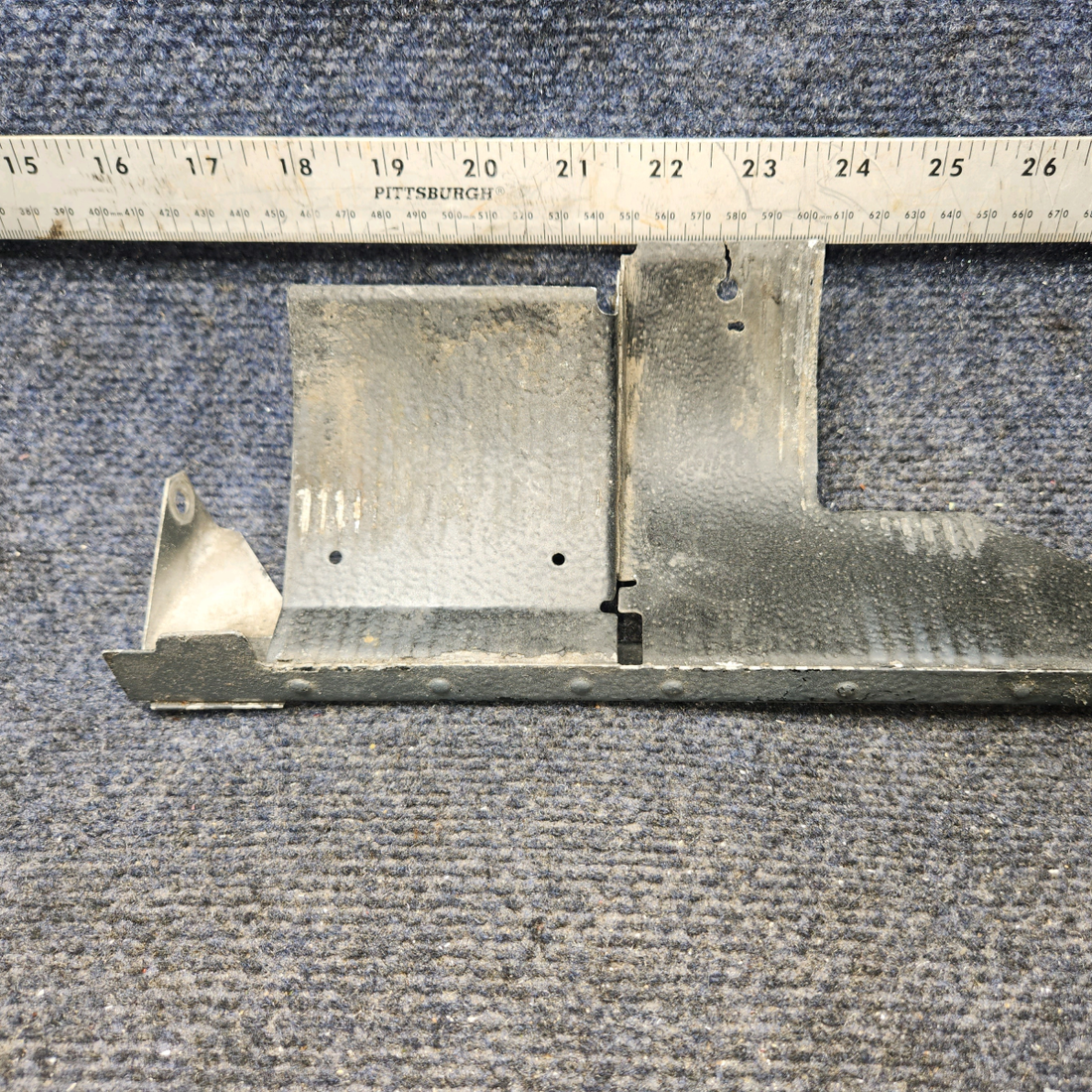 Used aircraft parts for sale, 2455044-1 Cessna 172RG FRONT LEFT BAFFLE ASSY
