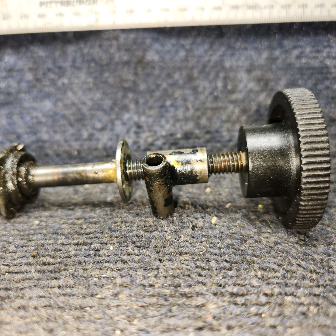 Used aircraft parts for sale, 65837-002 Piper PA28-161 Rudder Trim Adjustment Assembly