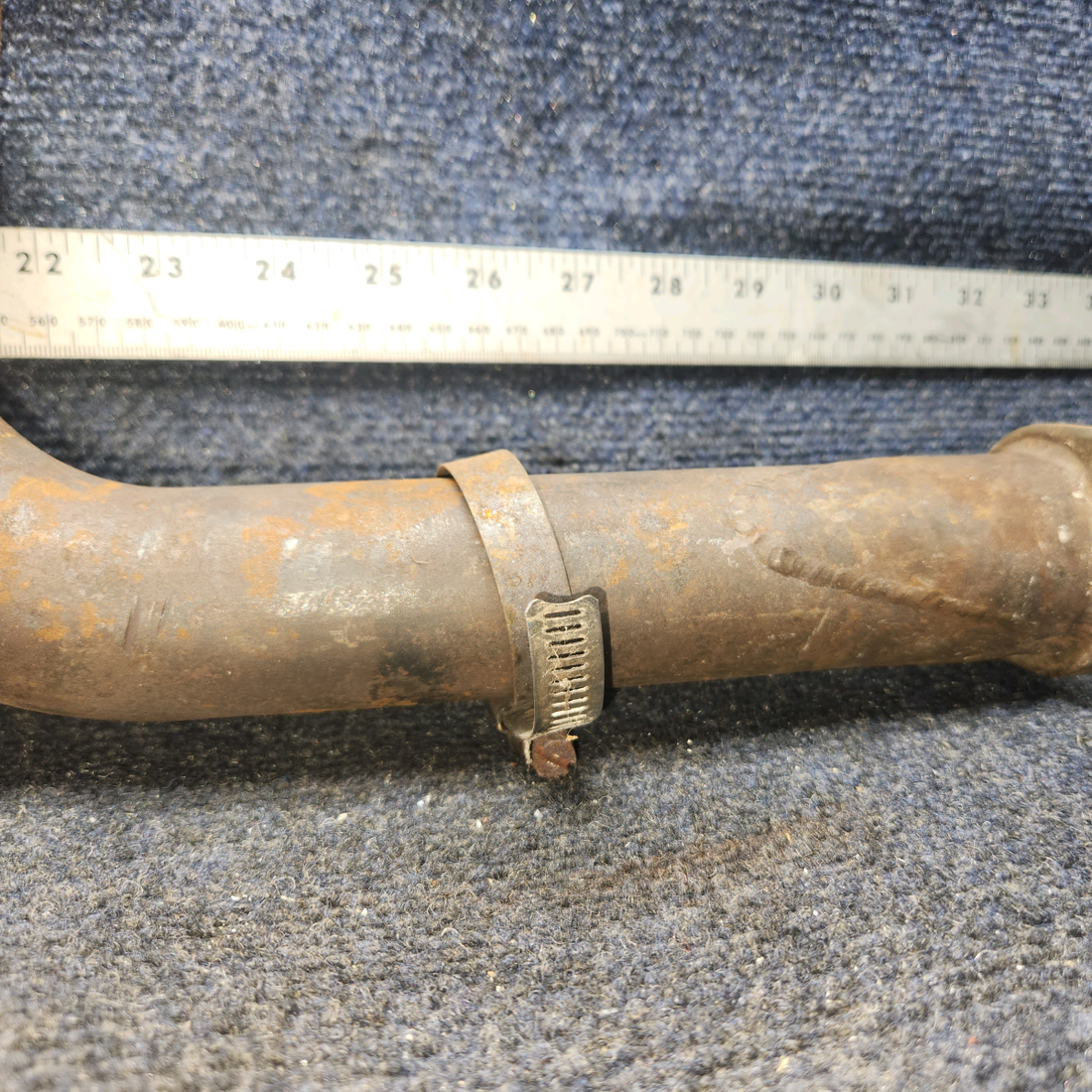 Used aircraft parts for sale, 2454000-16 Cessna C172RG Riser Exhaust Assy