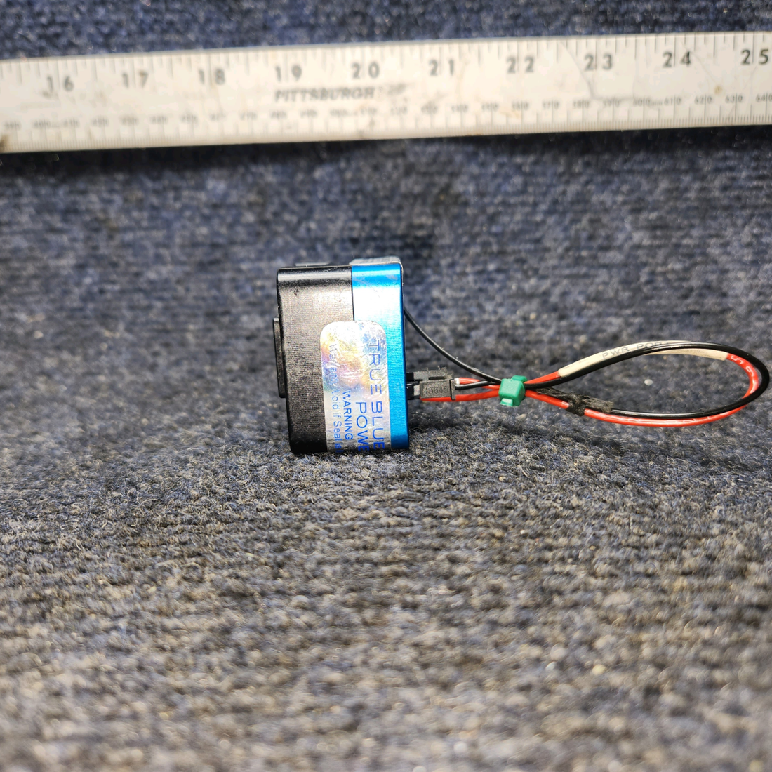 Used aircraft parts for sale, 6430102-3 Mid-Continent TA102 PIPER PA-24-250 Dual USB Charging Port w Mod (10-32V, 2.1A)