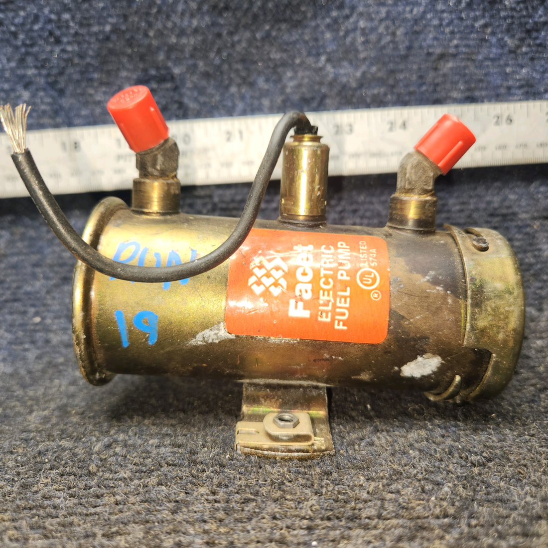 Used aircraft parts for sale, 477-003 Facet Electronic Fuel Pump 24V