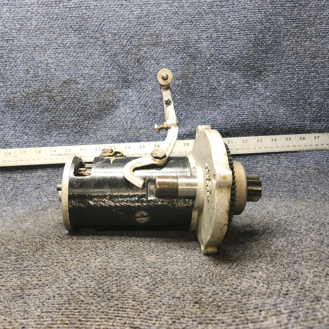 Used aircraft parts for sale, 1908539 Continental O-300-A Cessna 172 Continental Starter Motor – Includes Gears & Clutch