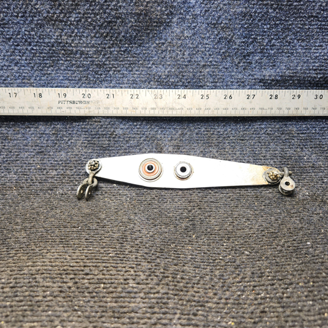 Used aircraft parts for sale, 0411258 cessna 150G Forward Elevator Bellcrank