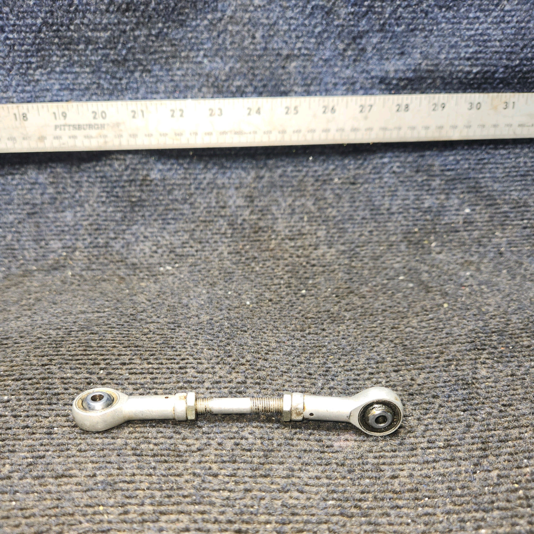 Used aircraft parts for sale, 0743608-2 Cessna 182G Push/Pull Rod Assembly Nose Gear Steering LH