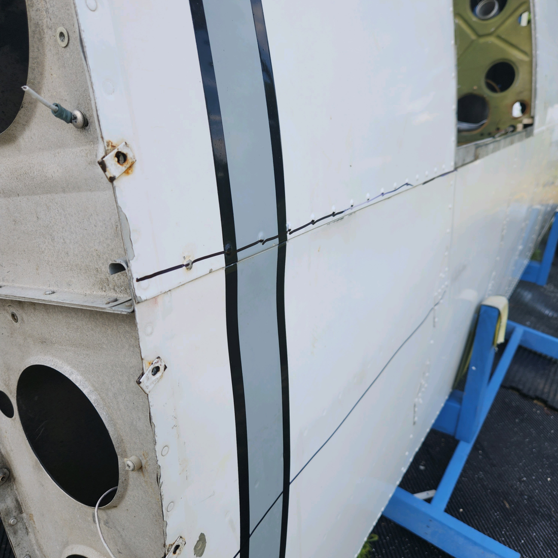 Used aircraft parts for sale, 38121-008 Piper PA32RT-300 WING STRUCTURE ASSY LH "SEE PHOTOS FOR DETAILS"