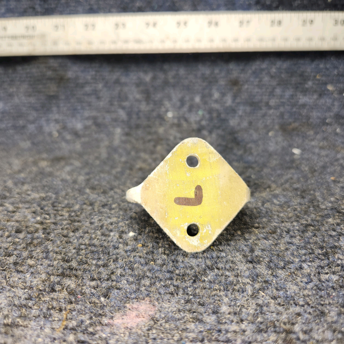 Used aircraft parts for sale, 18457-000 Piper PA28-140 Wing Tie Down Ring