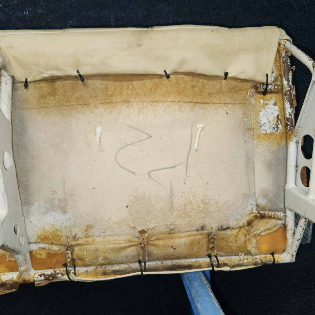 Used aircraft parts for sale, 35-534152 BEECHCRAFT F35 Bonanza Aft Seat Assy-Core