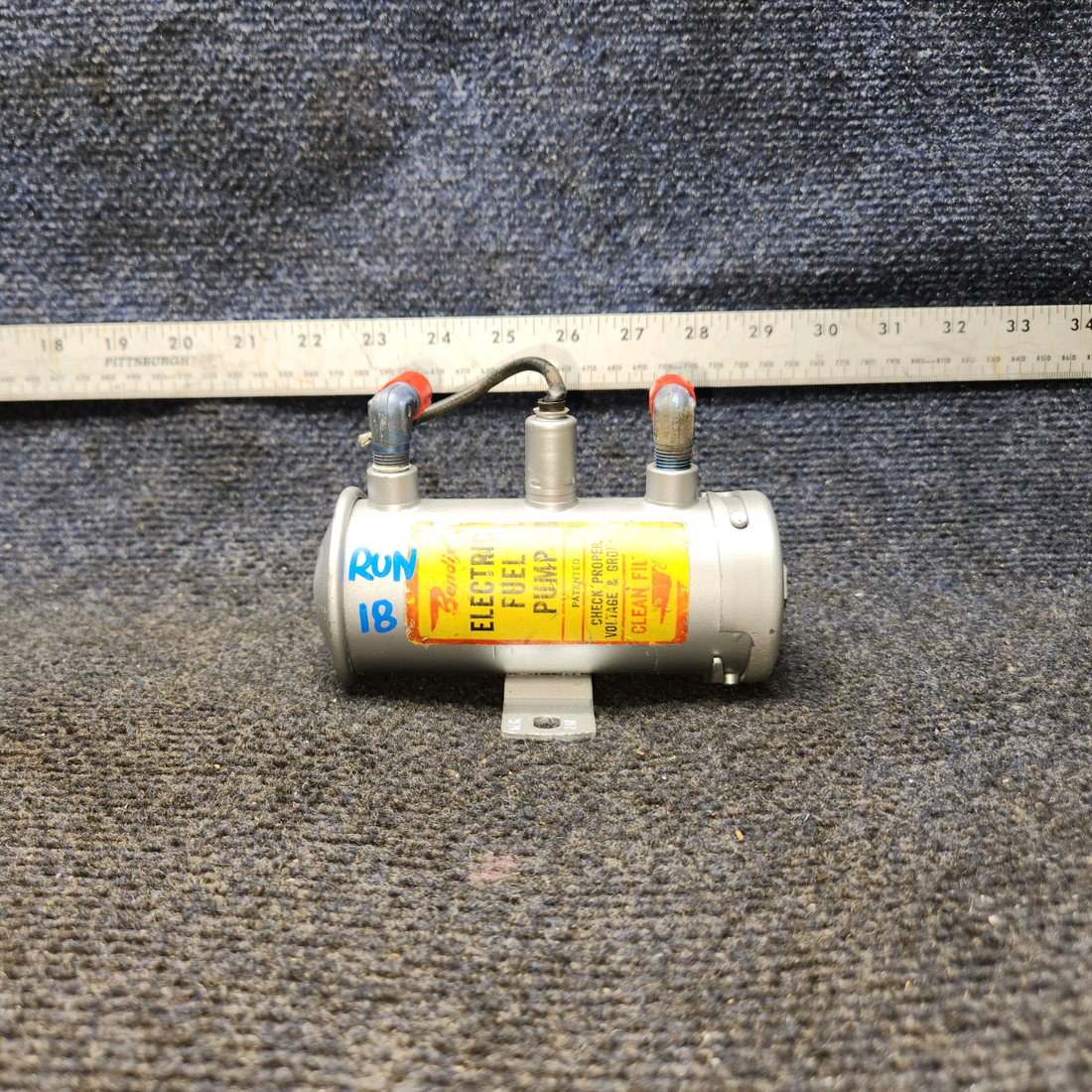 Used aircraft parts for sale, 477-003 Bendix Electronic Fuel Pump 24V