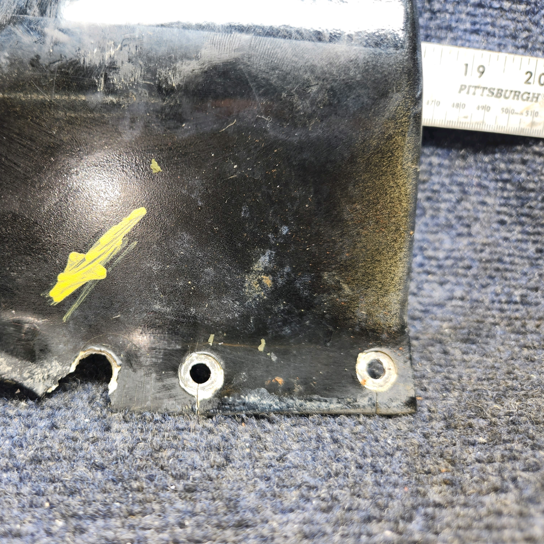 Used aircraft parts for sale, 63942-000 Piper PA28-161 Wing Bolt Access Cover Assy - Set LH & RH