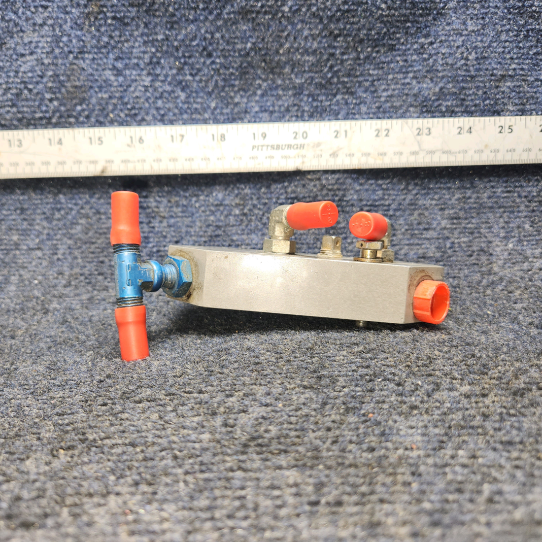 Used aircraft parts for sale, 169-580011-67 Beechcraft A24R Manifold Hydraulic Pump