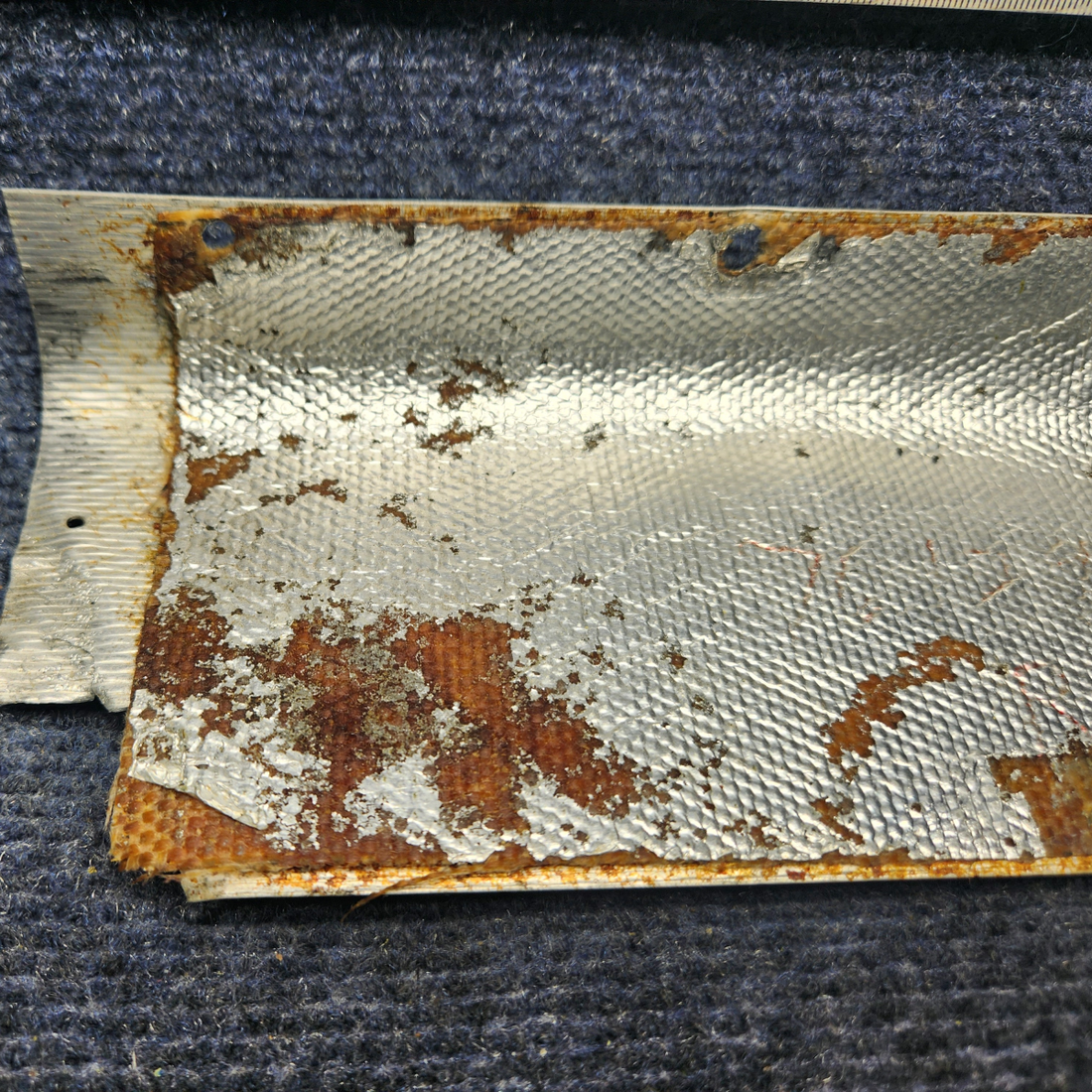 Used aircraft parts for sale, 76129-007 PIPER PA28-161 Warrior III CABIN HEAT DUCT REAR ASSEMBLY RH