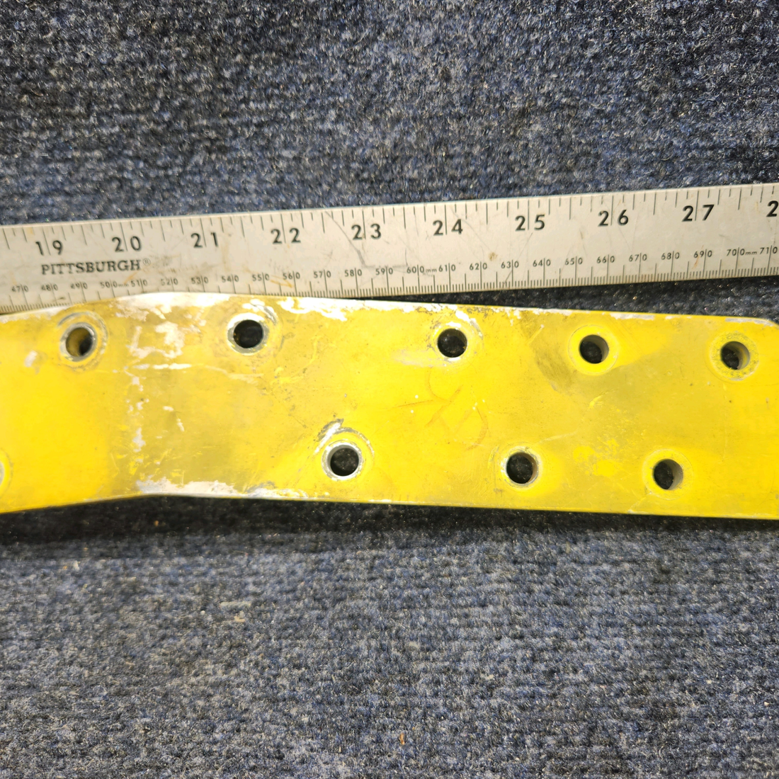 Used aircraft parts for sale, 20433-000 PIPER PA-24-250 Plate Main Spar Lower Attachment