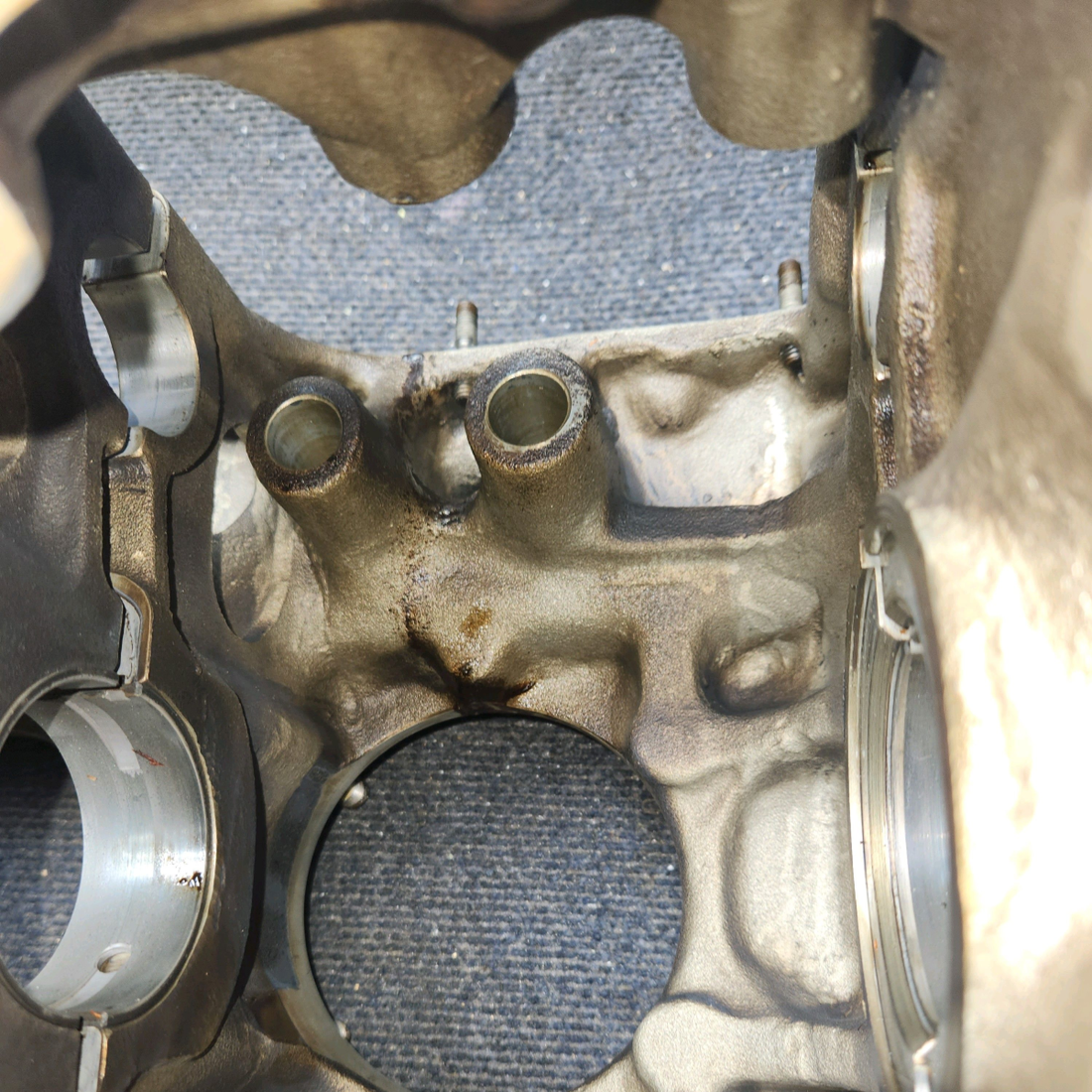 Used aircraft parts for sale, 530836 Continental O-300-D Cessna 172F Crankcase