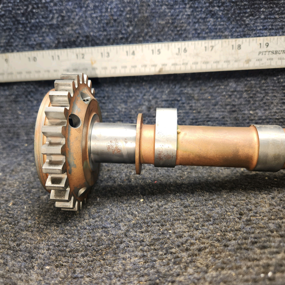 Used aircraft parts for sale, LW-18840 Lycoming O-320 PIPER PA28-140 Camshaft Assy
