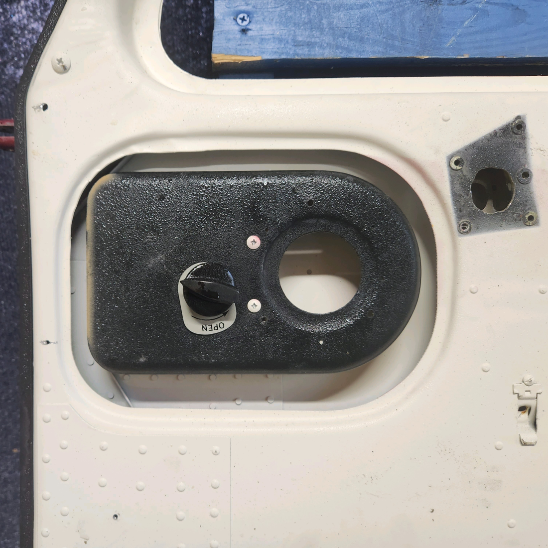 Used aircraft parts for sale, 22399-02 PIPER PA-24-250 Cabin Door Assembly - NO PLEXIGLASS.