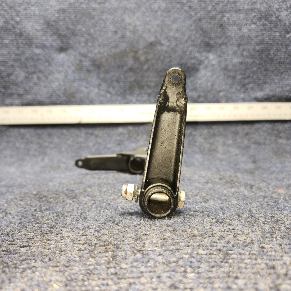 Used aircraft parts for sale, 22237-000 PIPER PA-24-250 Rudder Pedal and Toe Brake Torque Shaft Assembly