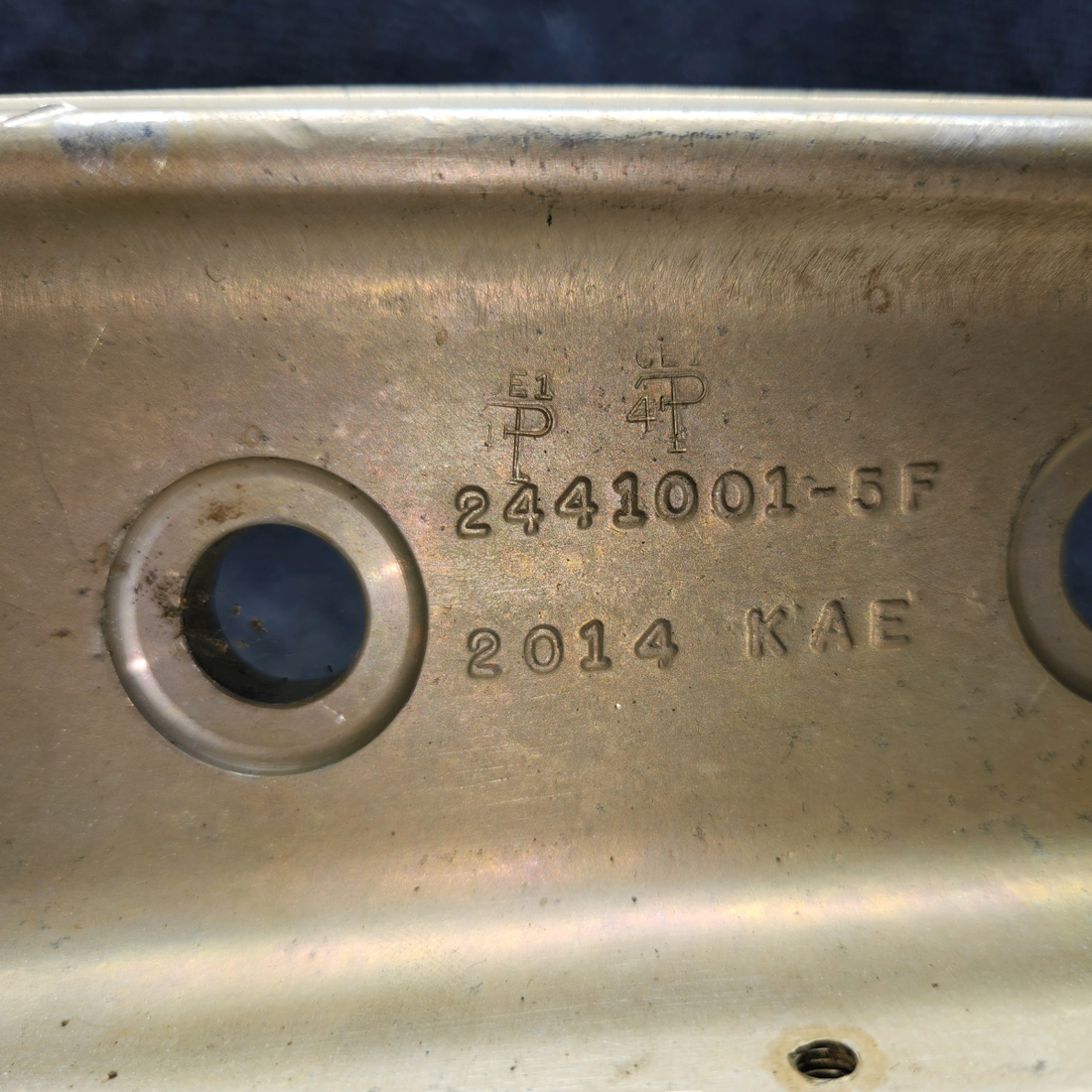 Used aircraft parts for sale, 2441001-5 Cessna 172RG Main Gear Support Outboard RH