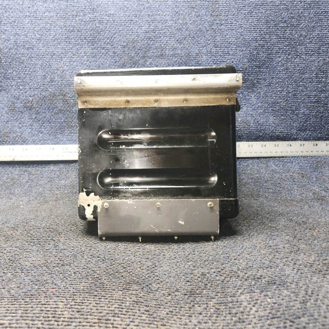 Used aircraft parts for sale, 0413307-18, 0413307-21 Cessna 172E Battery Box Assembly with Lid