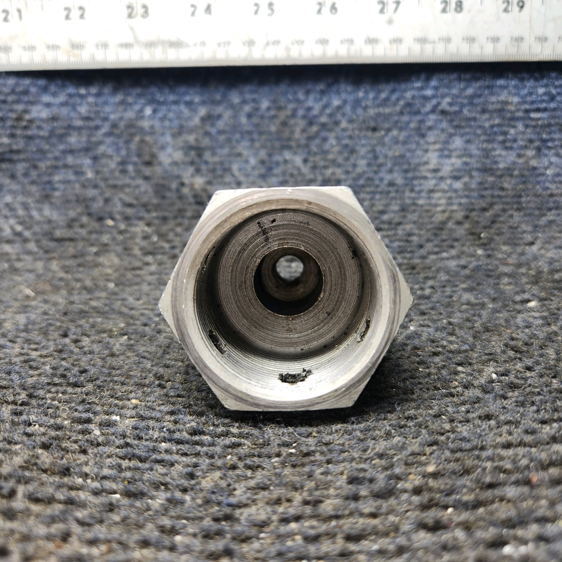 Used aircraft parts for sale, 0441130-2 cessna 150G Main Gear Axle Fairing Nut – 2.6235 in Length