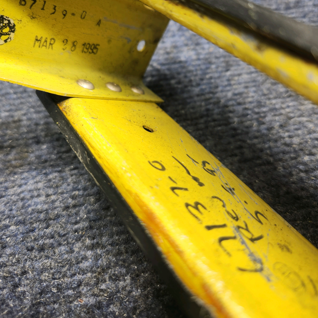 Used aircraft parts for sale, 89300-002 PIPER PA28-161 Warrior III BRAKE CHANNEL ASSEMBLY