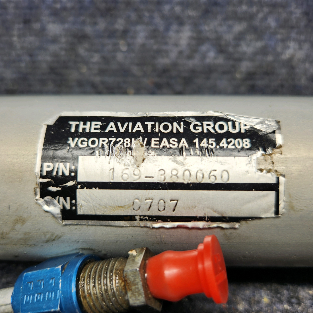 Used aircraft parts for sale, 69-380060-1 Beechcraft A24R Actuator Hydraulic Retract MGL