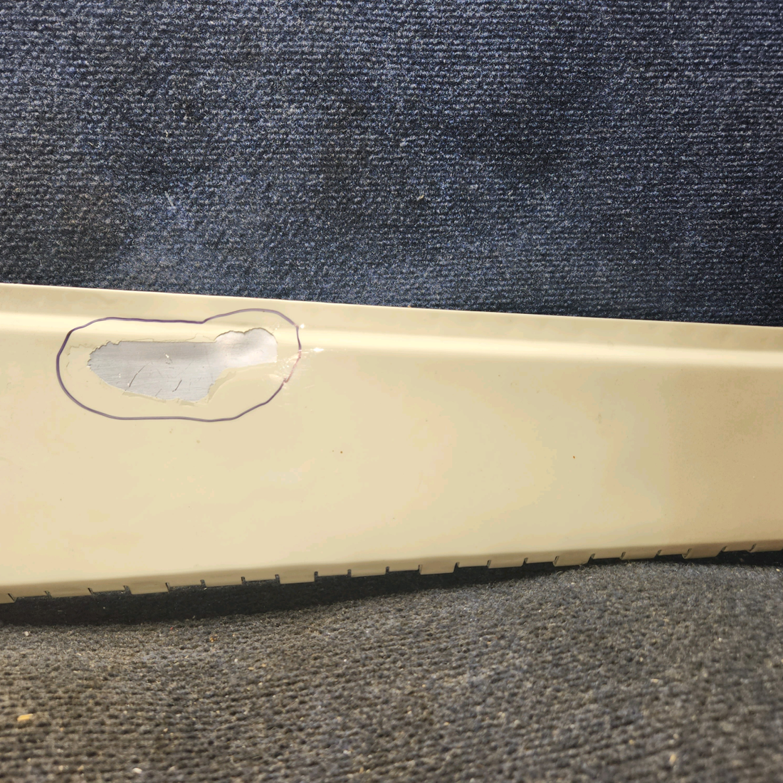 Used aircraft parts for sale, 35-660040-52 Beechcraft F35 Ruddervator Trim Tab Assembly- LH