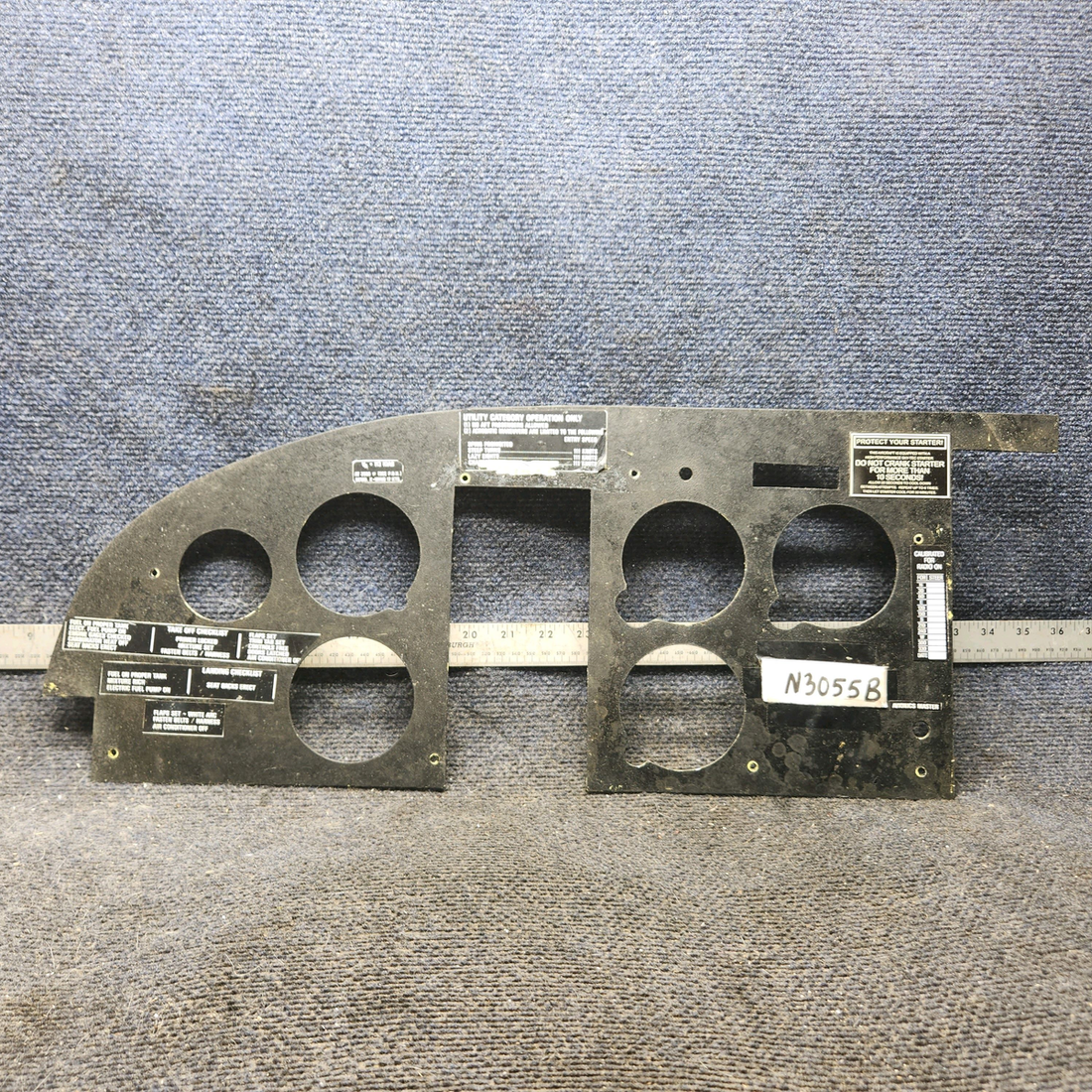 Used aircraft parts for sale, 79044-006 piper PA-28-181 Upper Instrument Panel Cover - LH