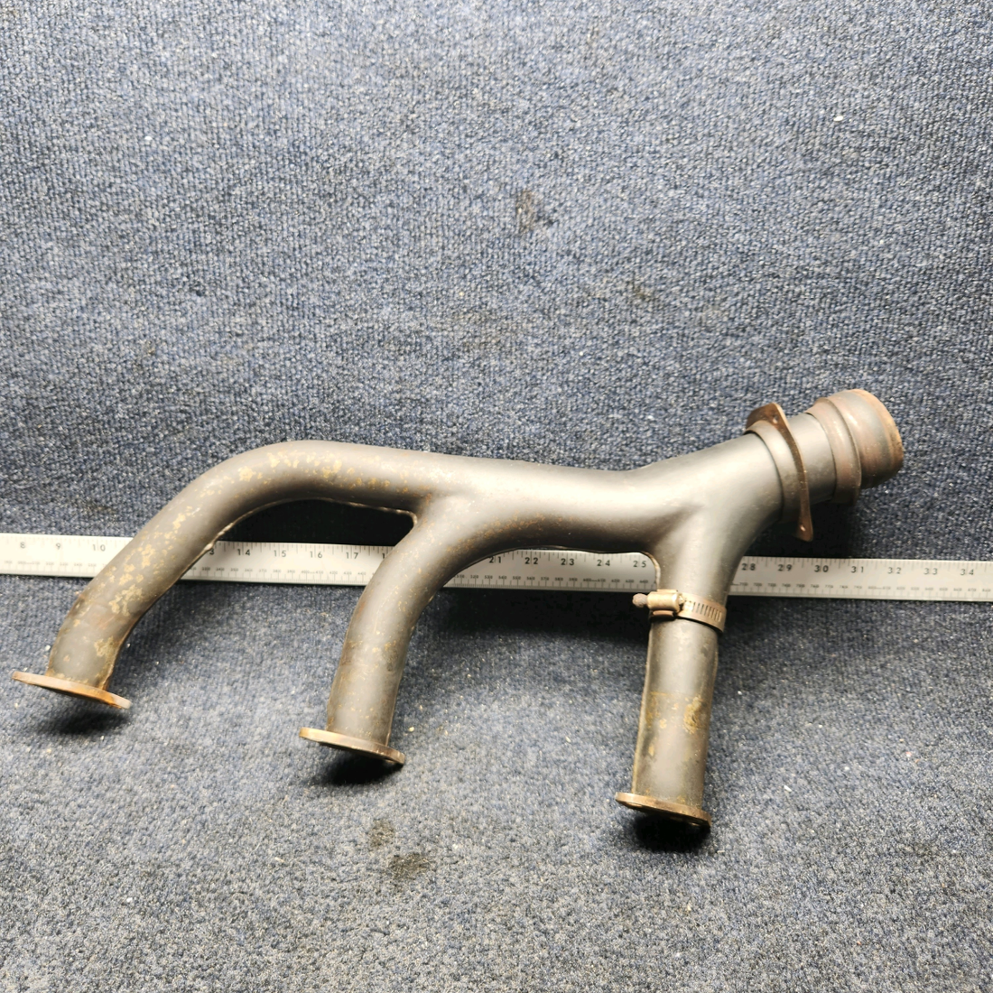 Used aircraft parts for sale, 35-950118 BEECHCRAFT F35 L/H EXHAUST STACK ASSEMBLY