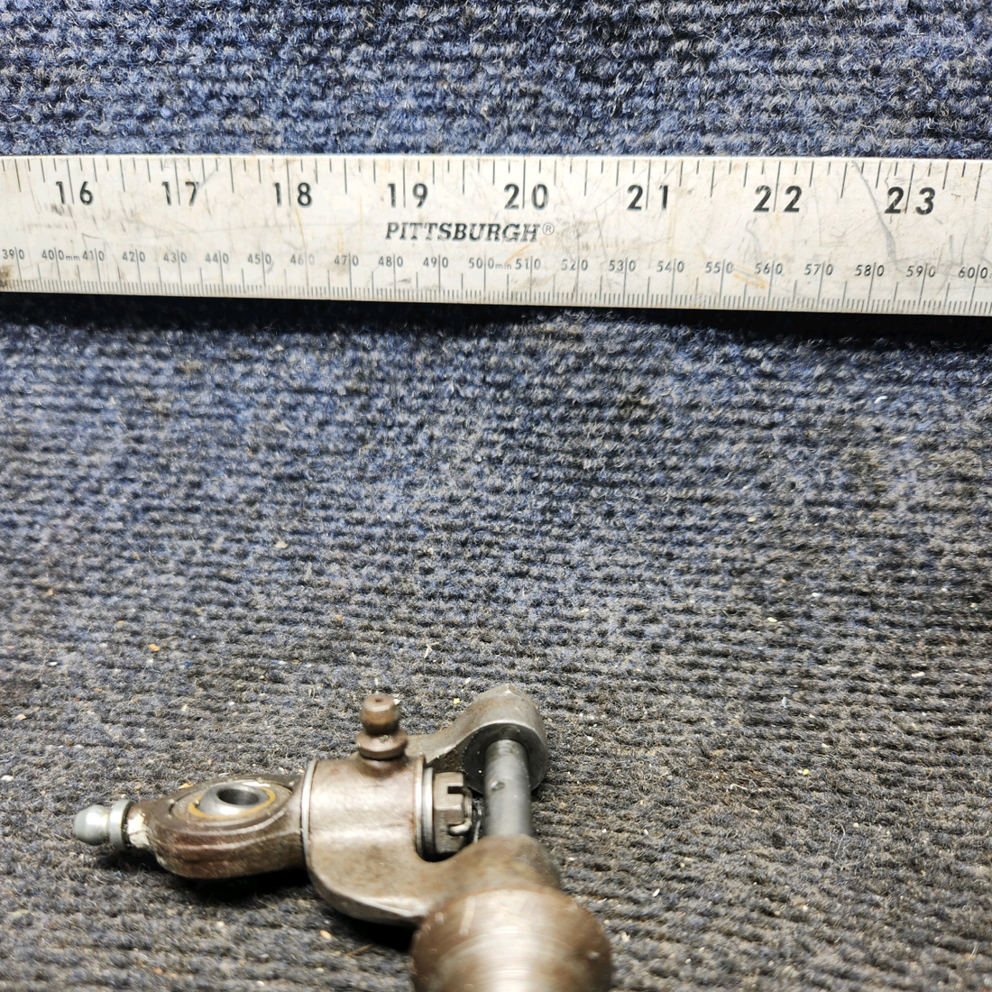 Used aircraft parts for sale, 35-825007 Beechcraft 35-33 Nose Gear Steering Yoke Link Assembly