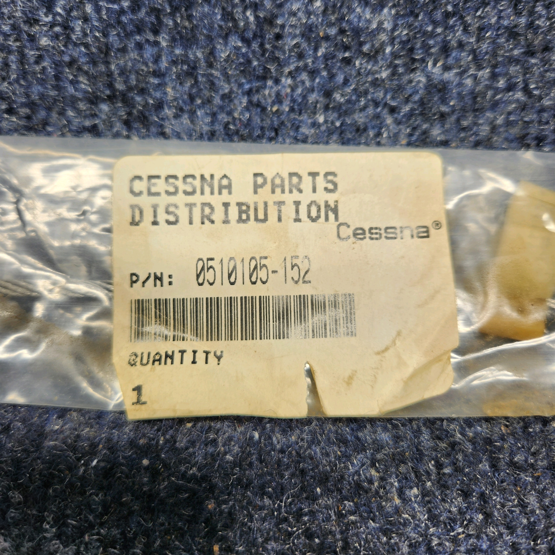 Used aircraft parts for sale, 0510105-152 Texas Several CESSNA CABLE RUDDER AFT, PRICE PER EACH.