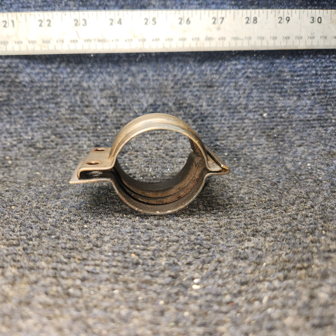 Used aircraft parts for sale, 0550176-50 Continental O-300-D Cessna 172F Exhaust Clamp Assy