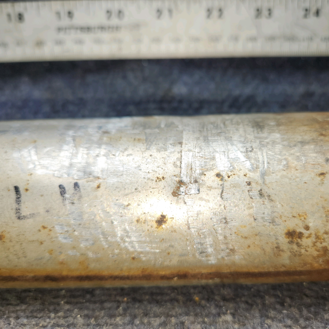 Used aircraft parts for sale, 0550176-54 Cessna 172F Tailpipe Assembly