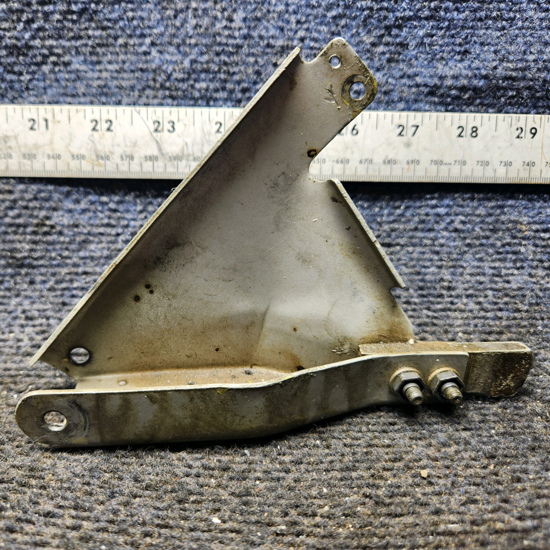 Used aircraft parts for sale, 35-815077-3 Beechcraft 35-33 Landing Gear Uplock Bracket - RH